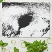 Wolf Pup Towel Wild Husky Dog Tea Towel Theedoek (Gevouwen)