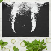 Wolf Pup Towel Wild Husky Dog Tea Towel Theedoek (Gevouwen)