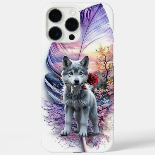 Wolf Pup & Veer Case-Mate iPhone Case (Achterkant)