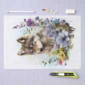 Wolf Pup Waterverf Tissuepapier (Craft)