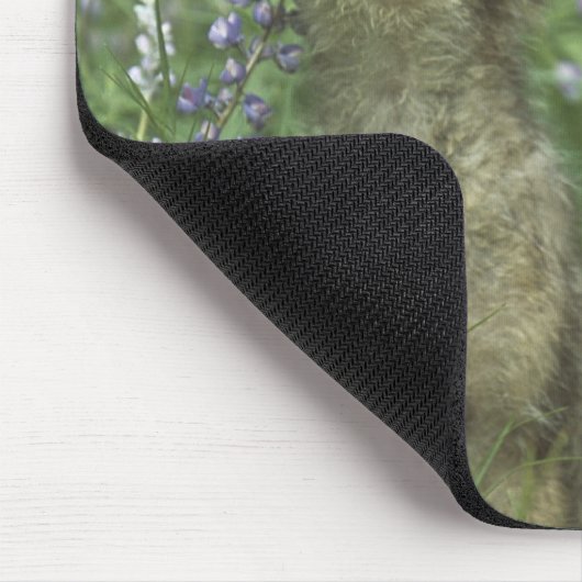 Wolf Puppies die in de weide lopen Muismat (Hoek)