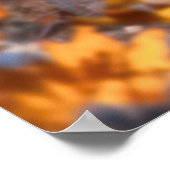 Wolf Puppy AUTUMN COLORS Poster (Hoek)