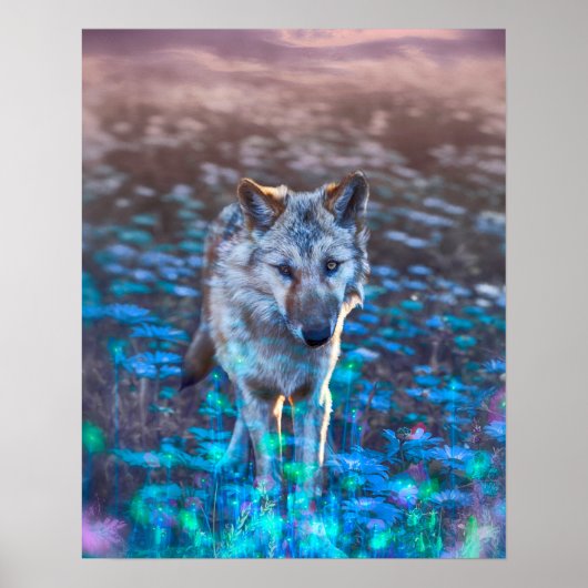 Wolf Puppy INNOCENCE Poster (Voorkant)