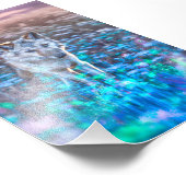 Wolf Puppy LONG KAN JE INNOCENTIE REIGN Foto Afdruk (Hoek)