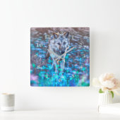 Wolf Puppy LONG KAN JE INNOCENTIE REIGN Vierkante Klok (Huis)