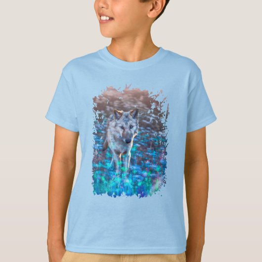 Wolf Puppy LONG MAY YOUR INNOCENCE REIGN T-shirt (Voorkant)