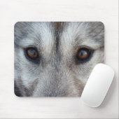 Wolf Puppy Mousepad geeft Canadese gezlede honden Muismat (Met muis)