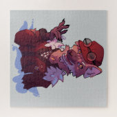 Wolf puzzel (Horizontaal)