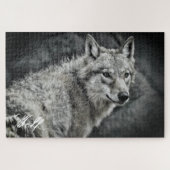 WOLF (puzzelstuk van 1014) Legpuzzel (Horizontaal)