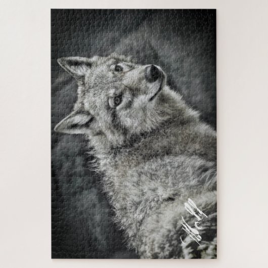 WOLF (puzzelstuk van 1014) Legpuzzel (Verticaal)