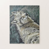 WOLF (puzzelstuk van 252) Legpuzzel (Verticaal)