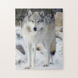 Wolf Puzzle 11-inch x 14-inch 252-stuk met cadeaud Legpuzzel