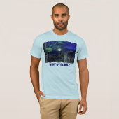 Wolf, Ravens, Totem Pole & Aurora T-shirt (Voorkant volledig)