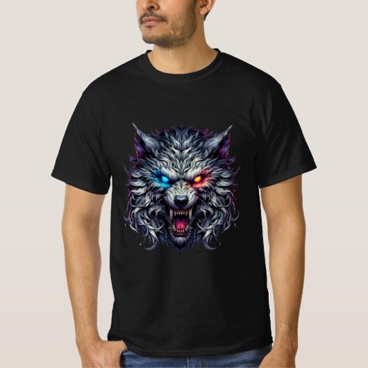 Wolf Rebel T-Shirt (Voorkant)