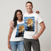 WOLF-REFLECTIE T-SHIRT (Unisex)