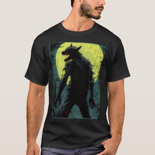 Wolf Ripping  T-shirt (Voorkant)