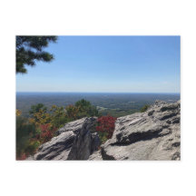 Wolf Rock, Hanging Rock State Park, NC ansichtkaar