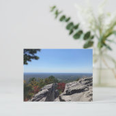 Wolf Rock, Hanging Rock State Park, NC ansichtkaar Briefkaart (Staand voorkant)