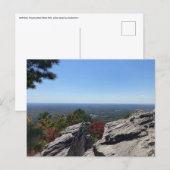 Wolf Rock, Hanging Rock State Park, NC ansichtkaar Briefkaart (Voorkant / Achterkant)