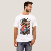 Wolf rocker t-shirt (Voorkant volledig)