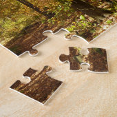 Wolf Rocks Trail in herfst landschap van Pennsylva Legpuzzel (Zijkant)