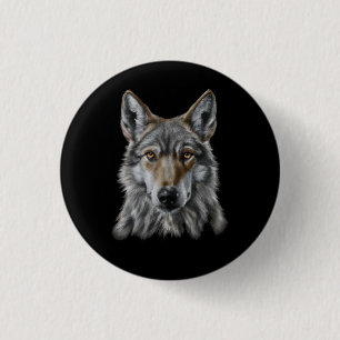 Wolf Ronde Button 3,2 Cm