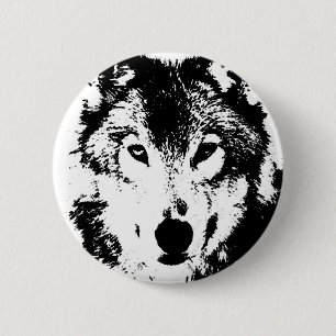 Wolf Ronde Button 5,7 Cm