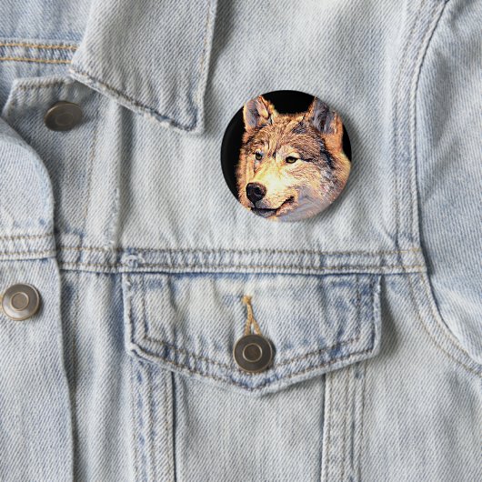 Wolf Ronde Button 5,7 Cm (In situ)