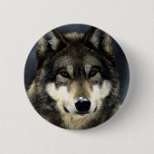 Wolf Ronde Button 5,7 Cm (Voorkant)