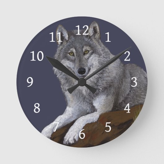 Wolf Ronde Klok (Voorkant)