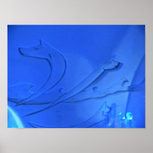 Wolf Room in Hotel de Glace, Quebec, Canada Poster
