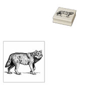 Wolf Rubberstempel (Gestempeld)