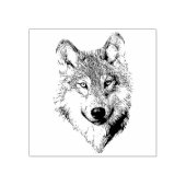 Wolf Rubberstempel (Afrduk)