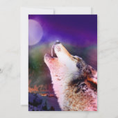 Wolf 's nachts kaart (Achterkant)