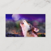 Wolf 's nachts visitekaartje (Achterkant)