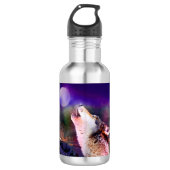 Wolf 's nachts waterfles (Voorkant)