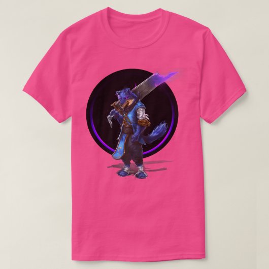 Wolf Samurai (2) T-shirt (Design voorkant)