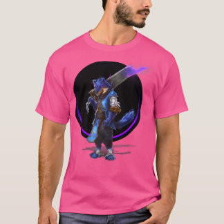 Wolf Samurai (2) T-shirt