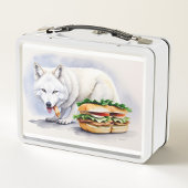 Wolf & Sandwich Lunchtrommel
