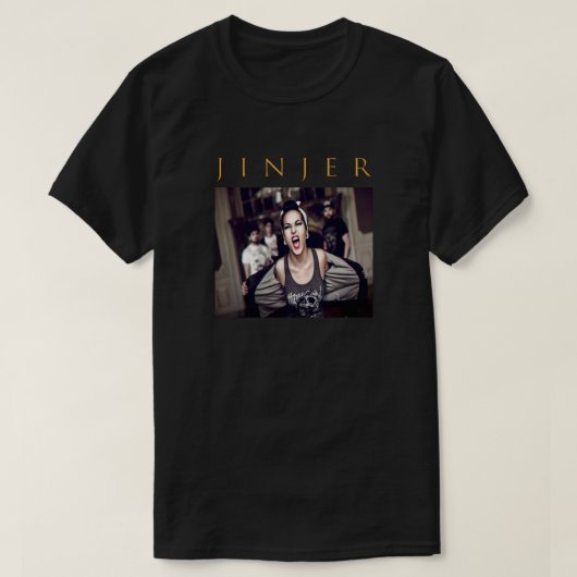Wolf Scream in Jinjer Live Essential T-Shirt (Design voorkant)