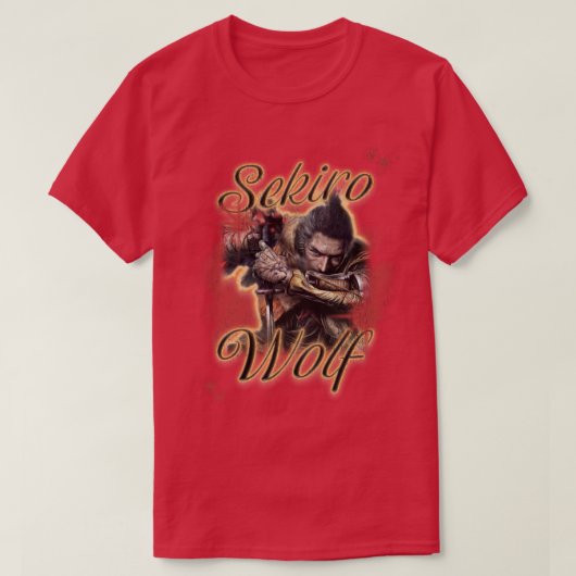 Wolf Sekiro Airbrush T-shirt (Design voorkant)