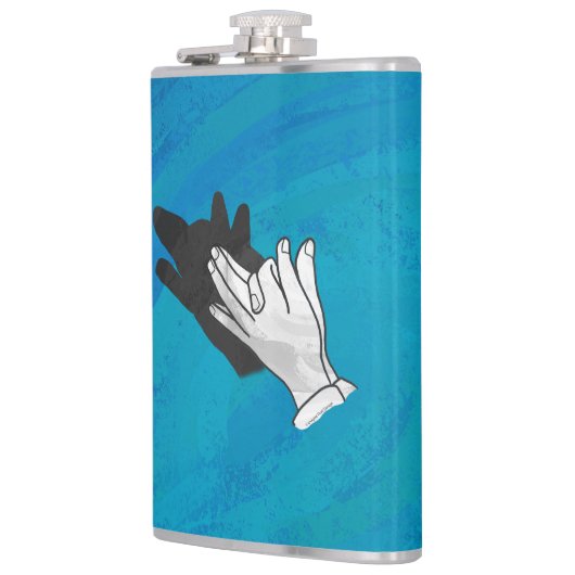 Wolf Shadow op Blue Heupfles (Links)