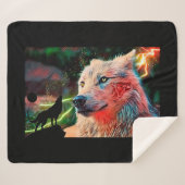 Wolf Sherpa Deken (Voorkant (horizontaal))