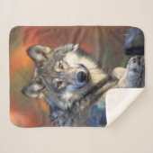 Wolf Sherpa Deken (Voorkant (horizontaal))
