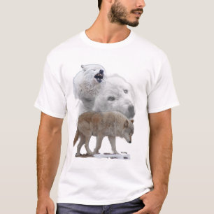 Wolf shirt 2 mannen