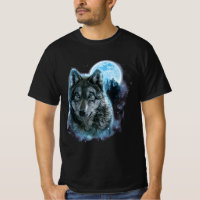 Wolf Shirt, Grijze Wolf Hunting Ground, Icy Moon
