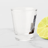 Wolf Shot Glas (Links)