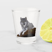 Wolf Shot Glas (Voorkant)