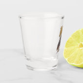  Wolf shot glass Glas (Links)