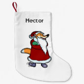 Wolf Sinterklaas Naam Kleine Kerstsok (Voorkant)